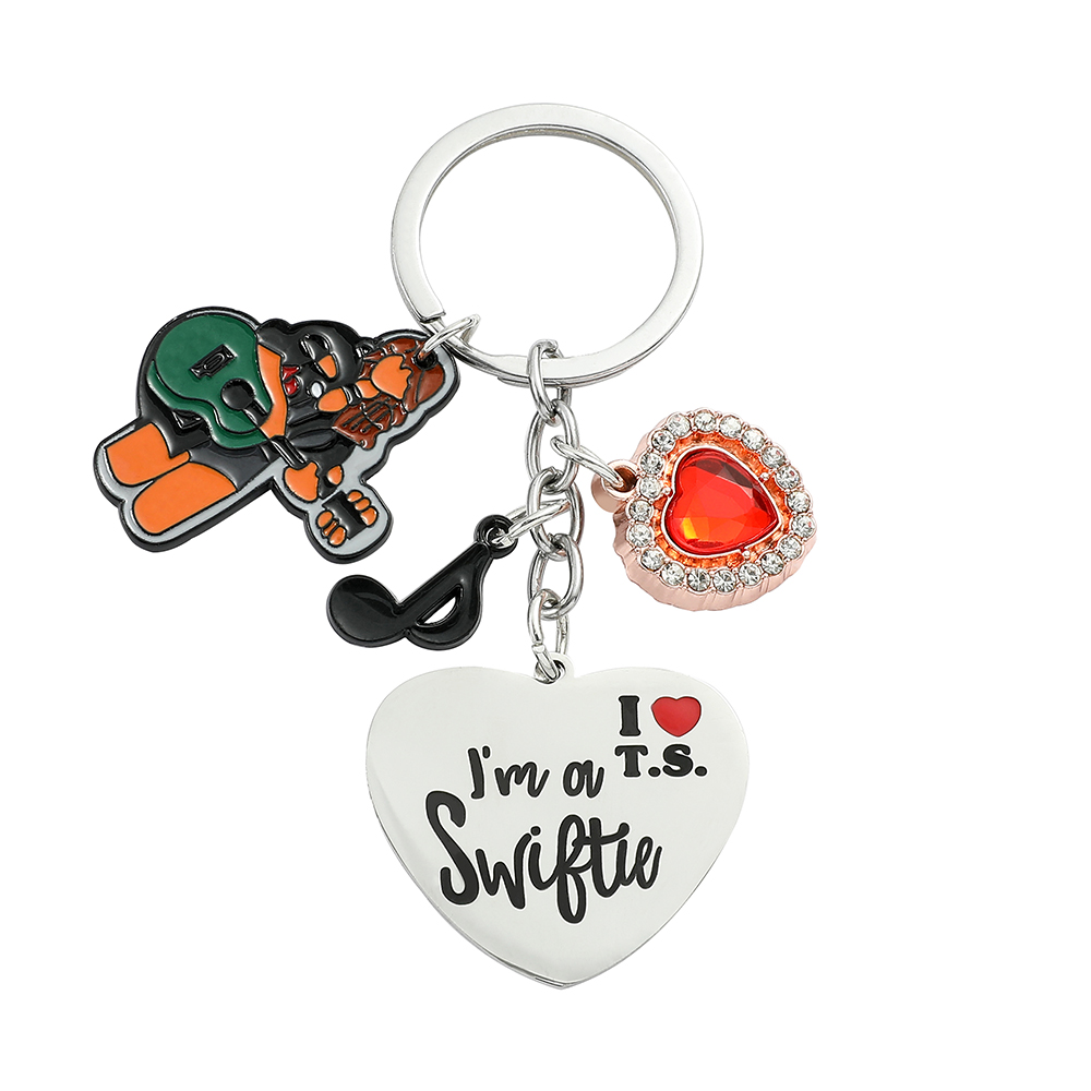 Women Bags Collection - Taylor Keychain Fans Collect Stainless Heart