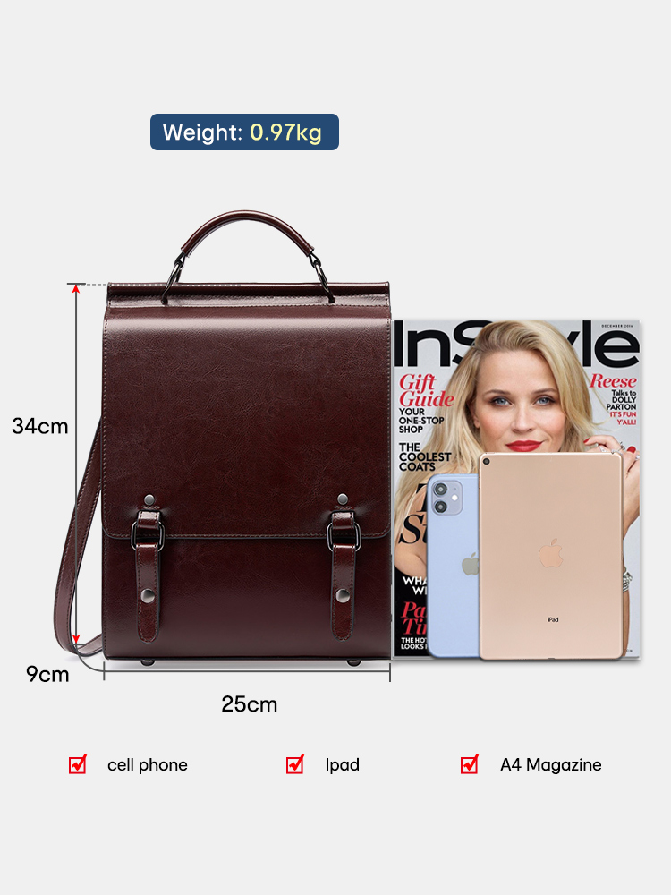 Zency Female Fashion Backpack  - Women Bags Office review and price