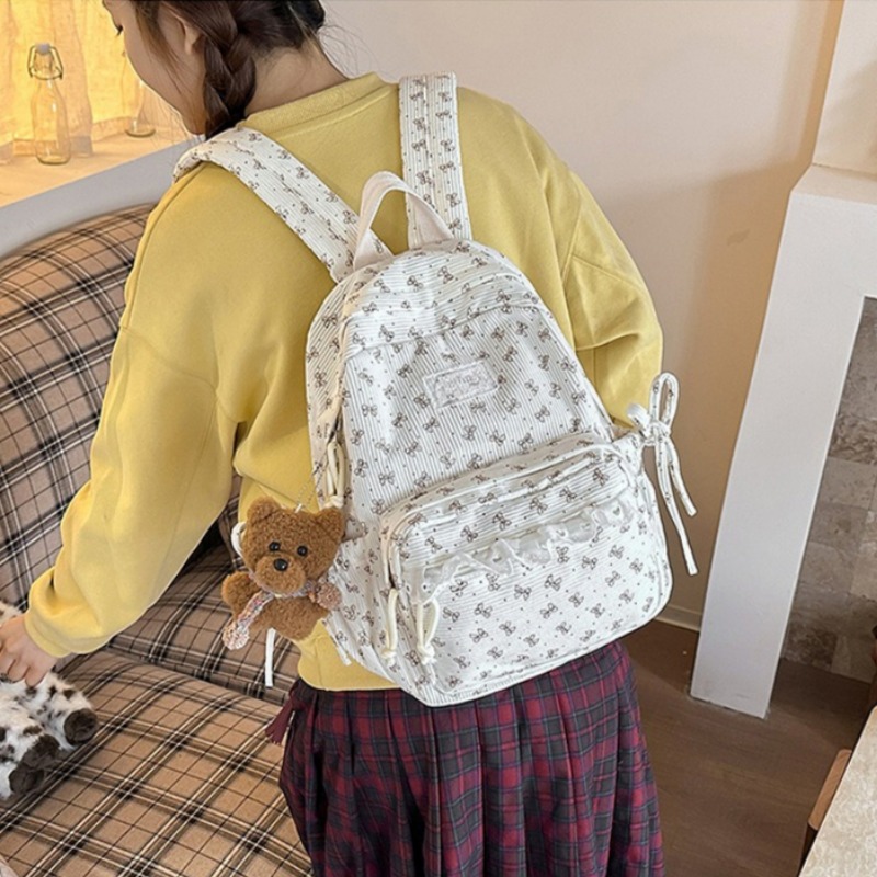 Winter Corduroy Backpack Bow-p - Women'S Young Bags review and price