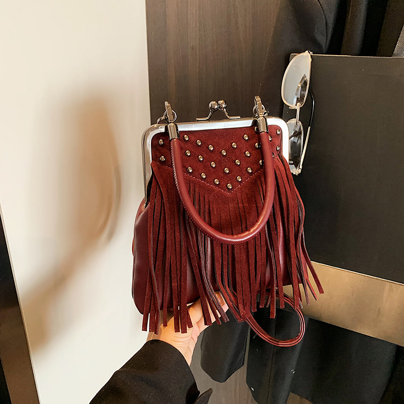Women's Fashion Rivet Handheld - Women Bags Collection review and price