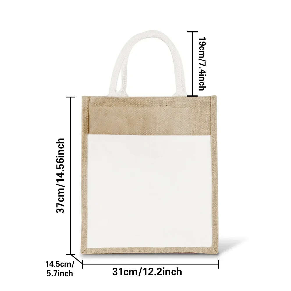 Burlap Jute Tote Bag Vintage R - Women Bags Jute review and price