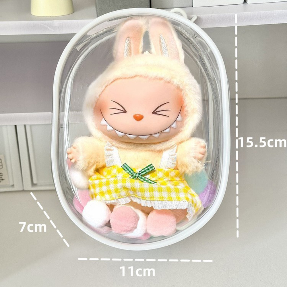 Plush Labubu Doll Transparent  - Women Bags Manufacturer review and price