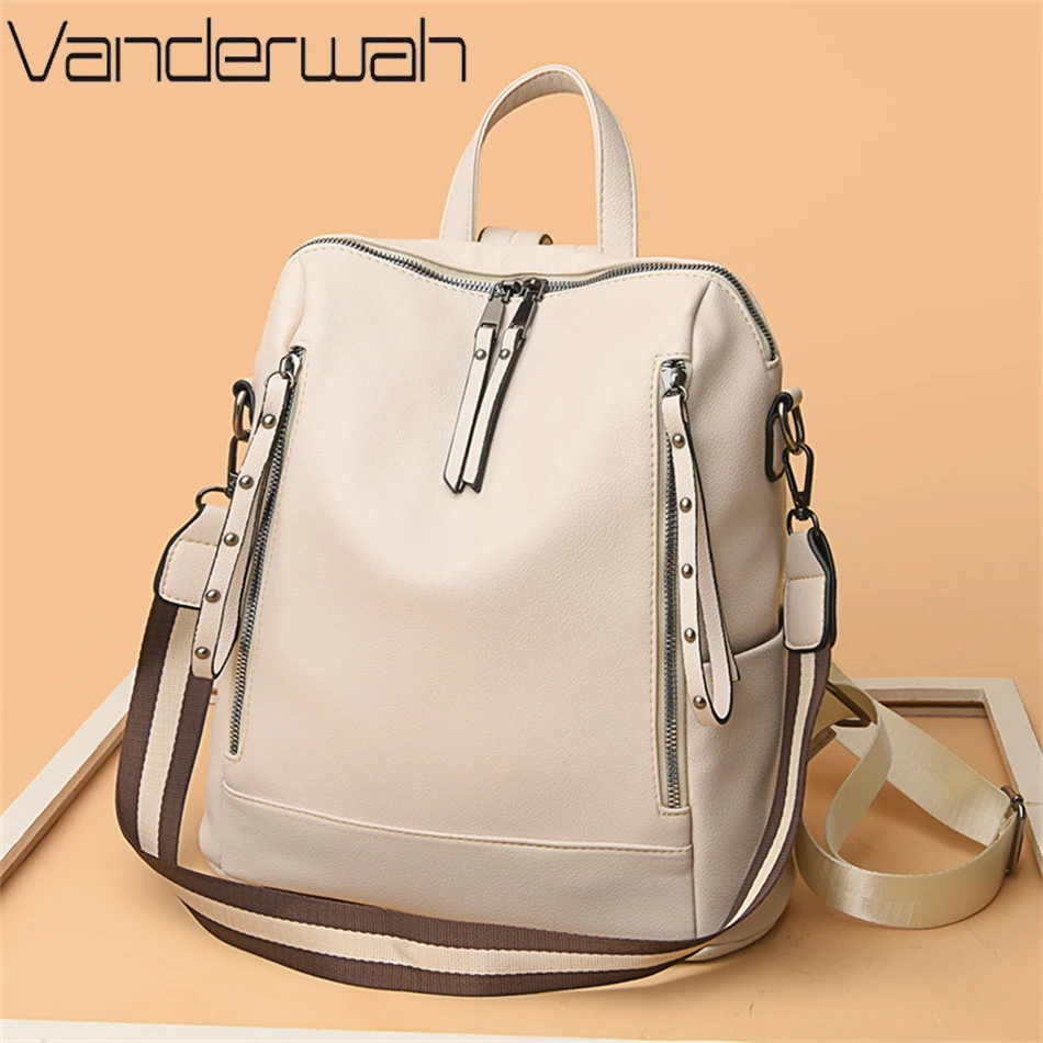 Brand Luxury Backpacks Soft Le - Women'S Bags Going Out review and price
