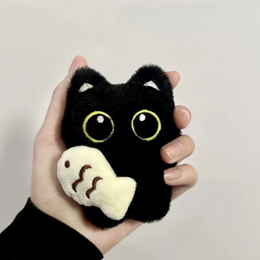 1Pcs Kawaii Plush Black Cat &  - Women'S Young Bags review and price