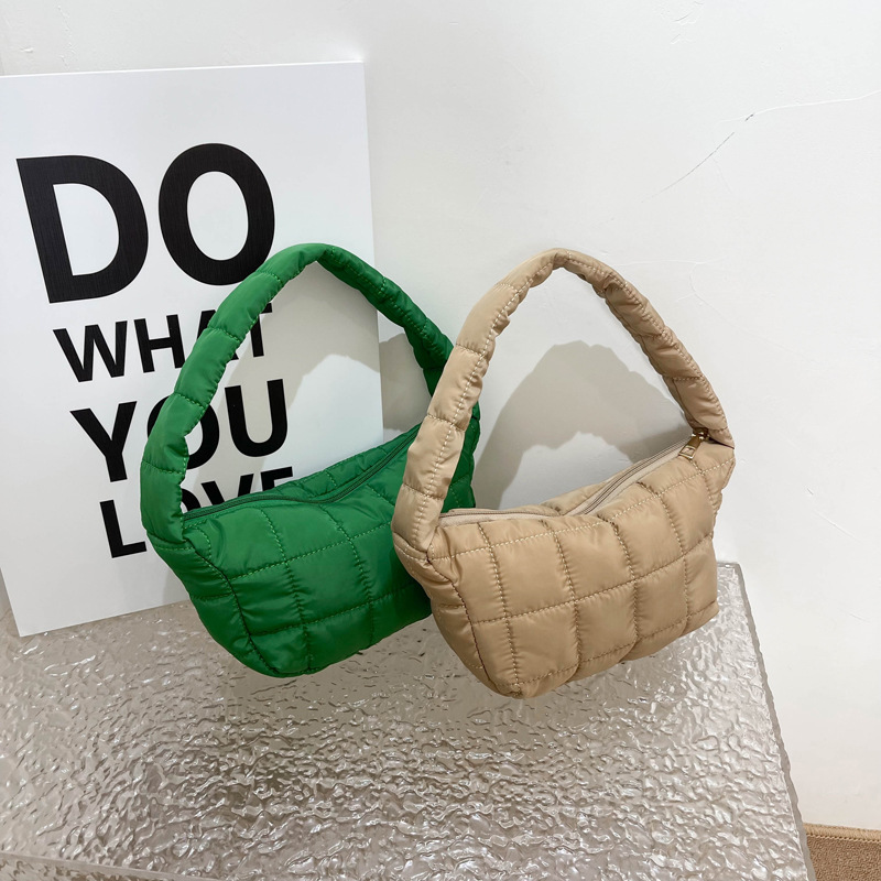 Quilted Padded Shoulder Bag -  - Women Bags Manufacturer review and price
