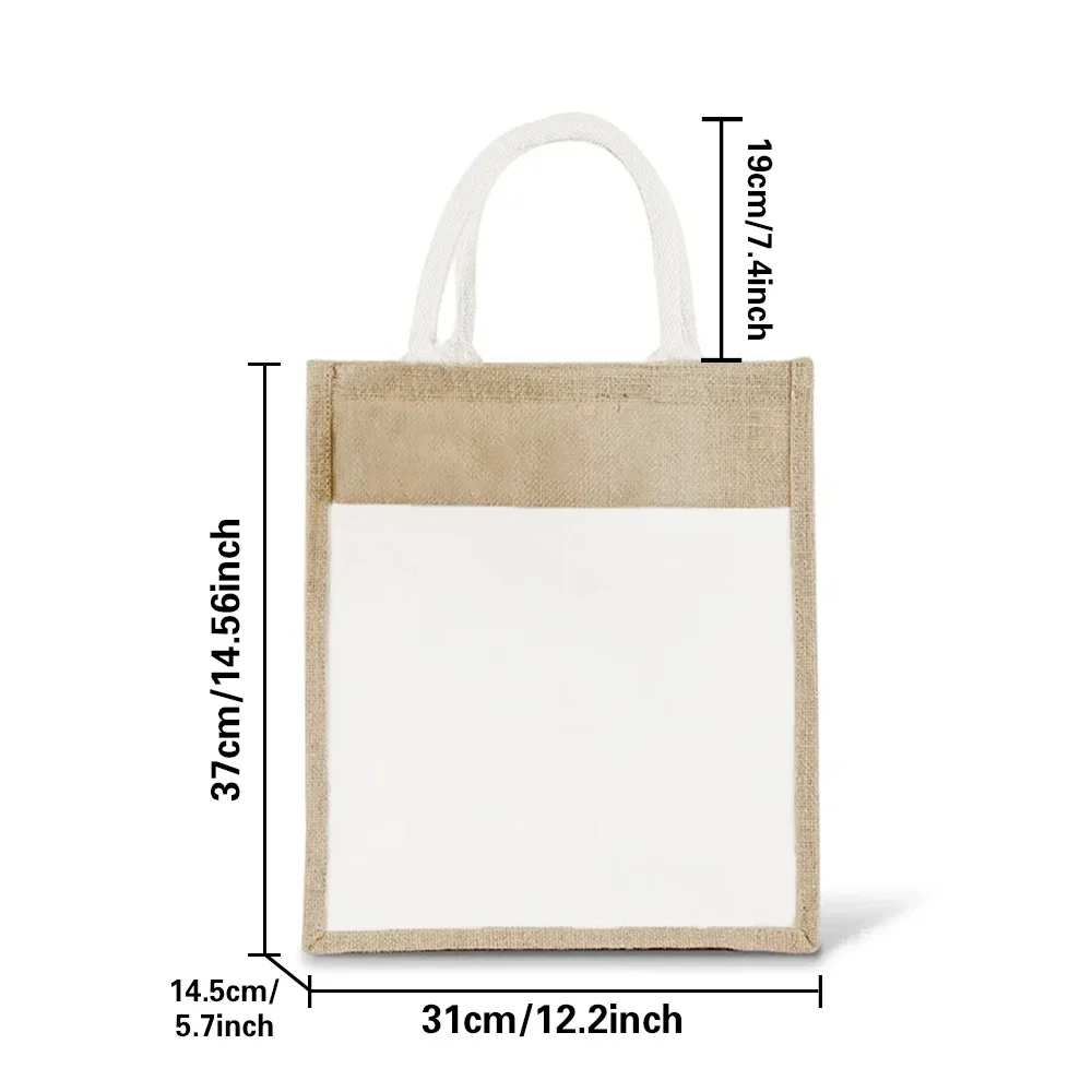 Minimalist Linen Bag Fashionab - Women Bags Jute review and price